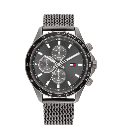 reloj tommy hilfiger gris de plastico th.50.1.29.1503|tommy hilfiger precio.